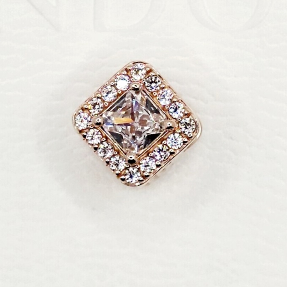 🎁Authentic Pandora ROSE GEOMETRIC CHARM - Picture 2 of 10